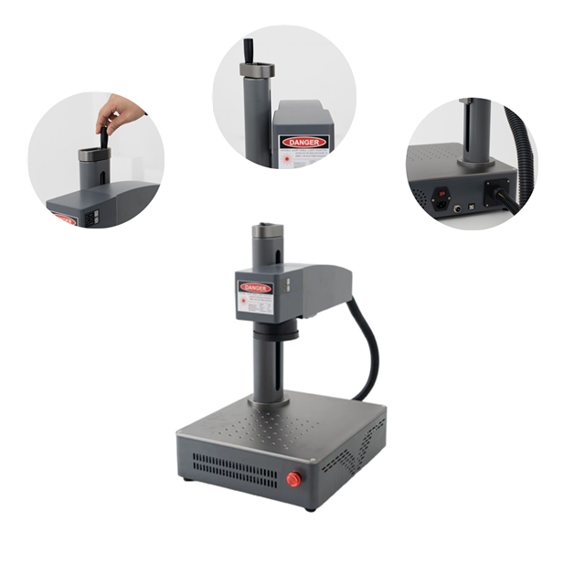 20W/30W/50W Portable Mini Smal - Fiber Laser Marking Machine 30W ulasan dan harga