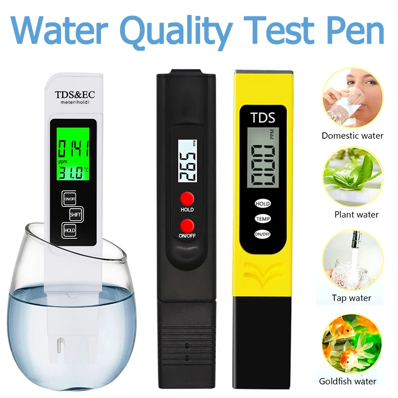 TDS Pen High Precision Water H - Ph Meter Digital Water Tester ulasan dan harga