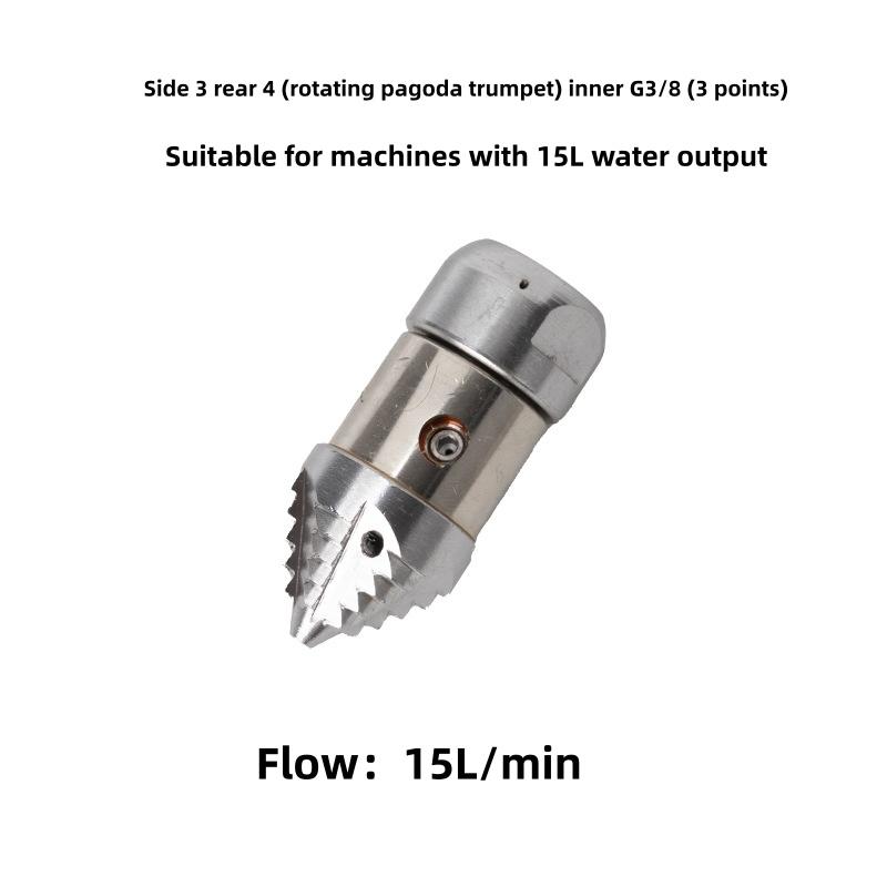 G3/8 Sewer Jetting Nozzle High - Vacuum Chamber Kit With Pump ulasan dan harga