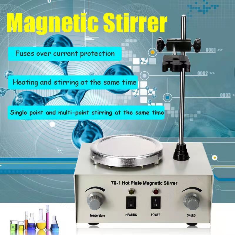 Magnetic Hot Plate Stirrer 79‑ - Lab Magnetic Stirrer Hot Plate ulasan dan harga