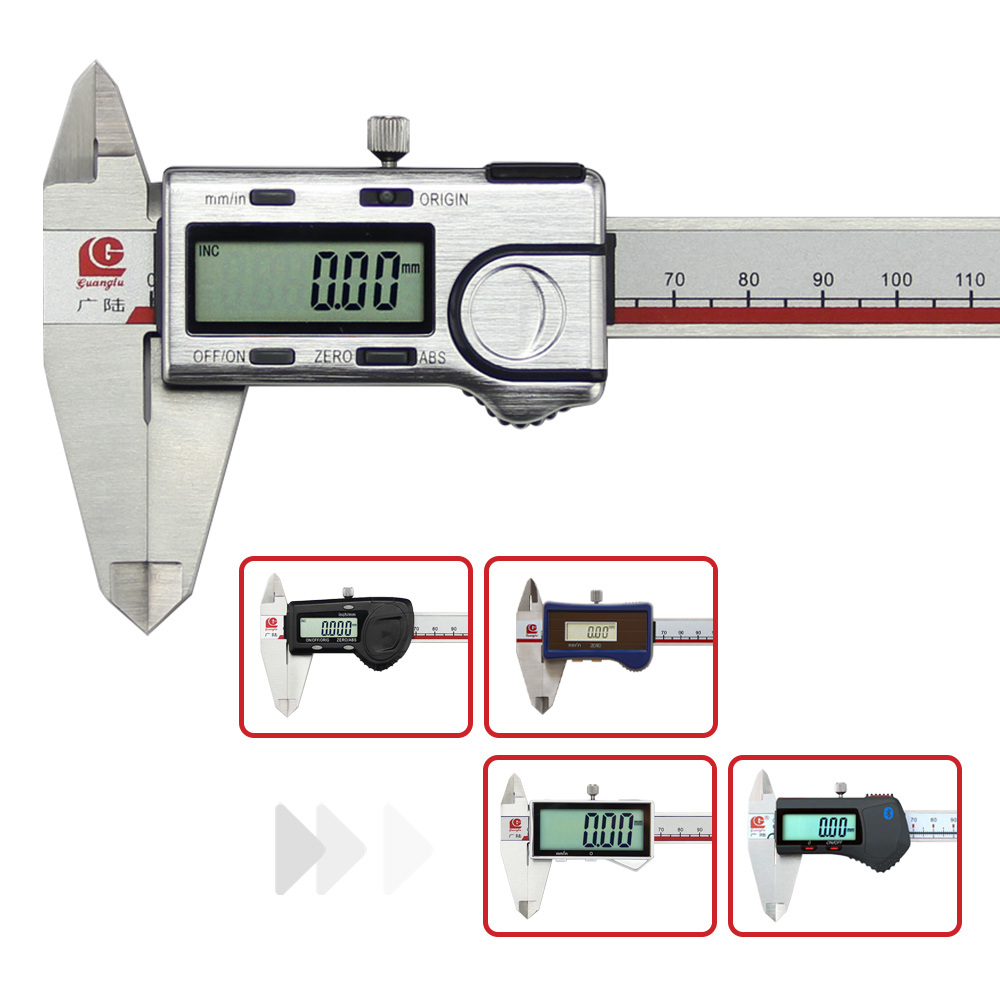 Guanglu High Accuracy/Bluetoot - Digital Caliper 150Mm Stainless Steel ulasan dan harga