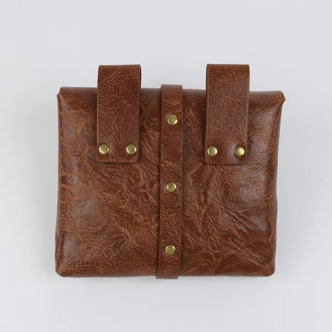 Viking Retro Pu Leather Waist  - Packaging ulasan dan harga
