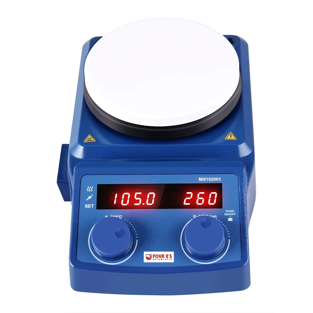 Four E'S Stainless Steel Magne - Lab Magnetic Stirrer Hot Plate ulasan dan harga
