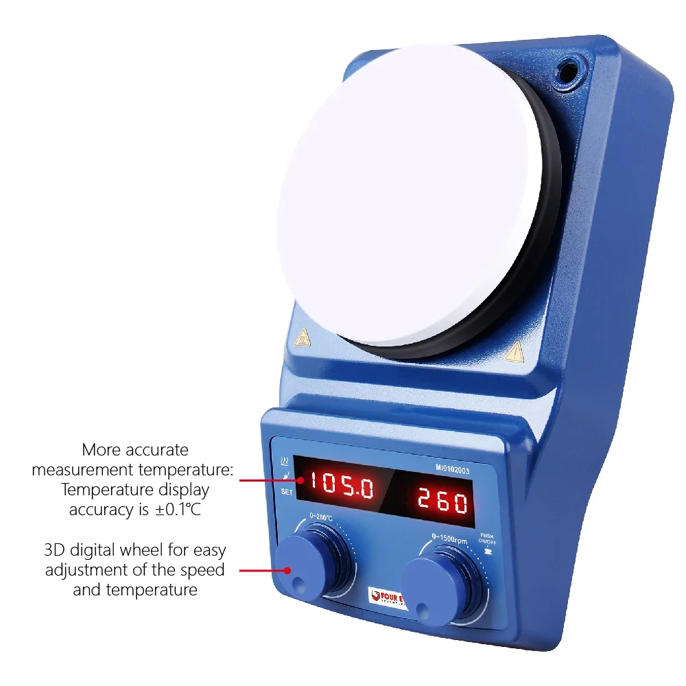 Four E'S Stainless Steel Magne - Lab Magnetic Stirrer Hot Plate ulasan dan harga
