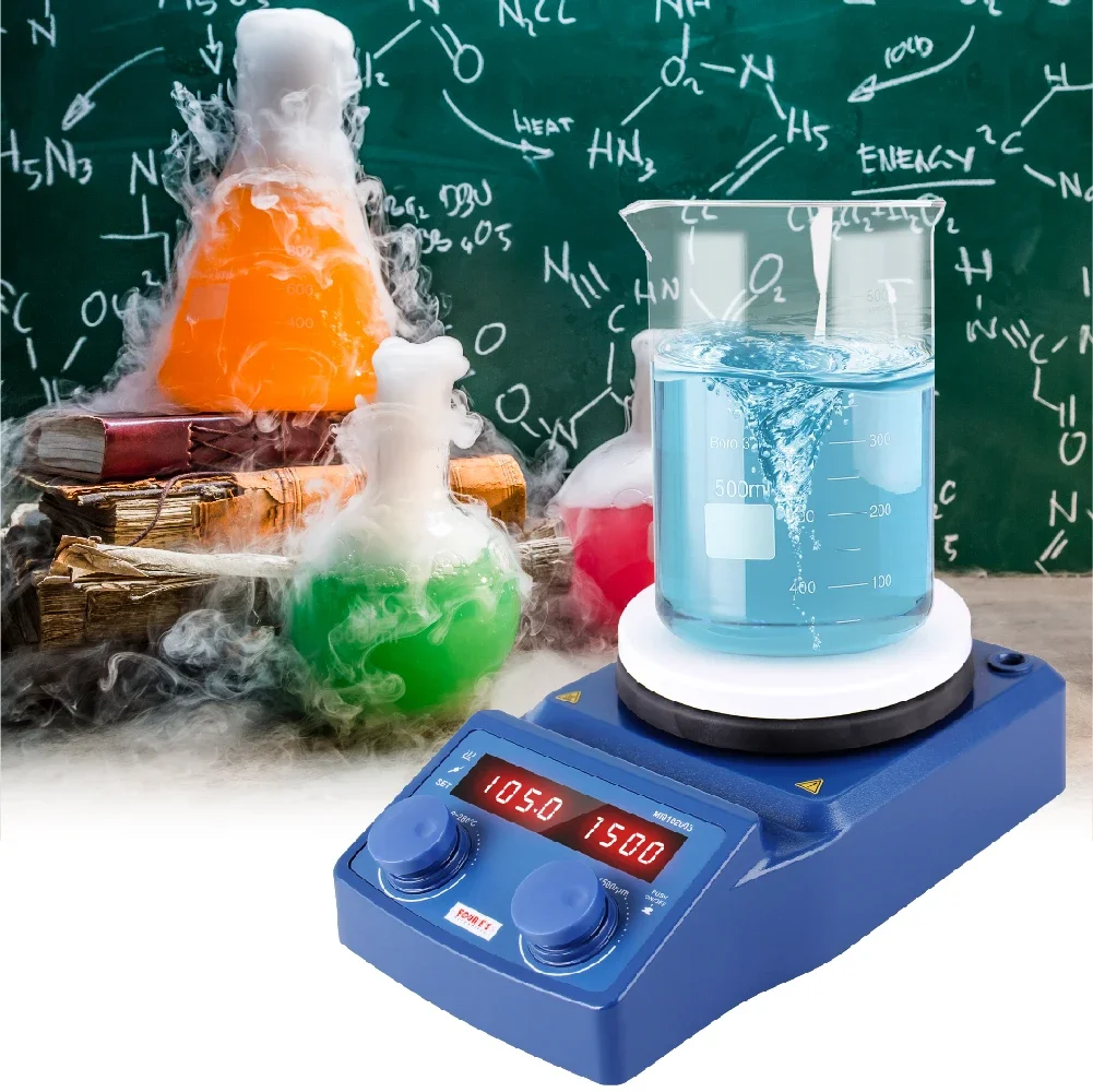 Four E'S Stainless Steel Magne - Lab Magnetic Stirrer Hot Plate ulasan dan harga