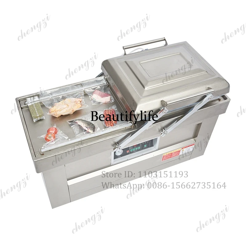 Semi-Automatic Double Chamber  - Packaging ulasan dan harga