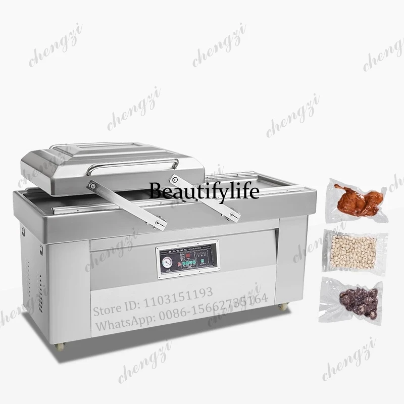 Semi-Automatic Double Chamber  - Packaging ulasan dan harga