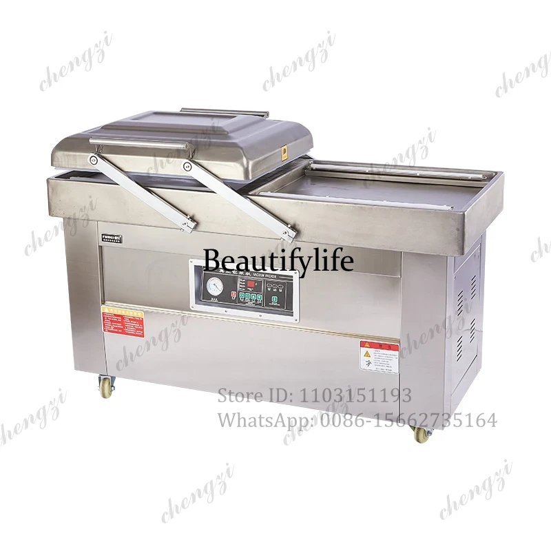 Semi-Automatic Double Chamber  - Packaging ulasan dan harga